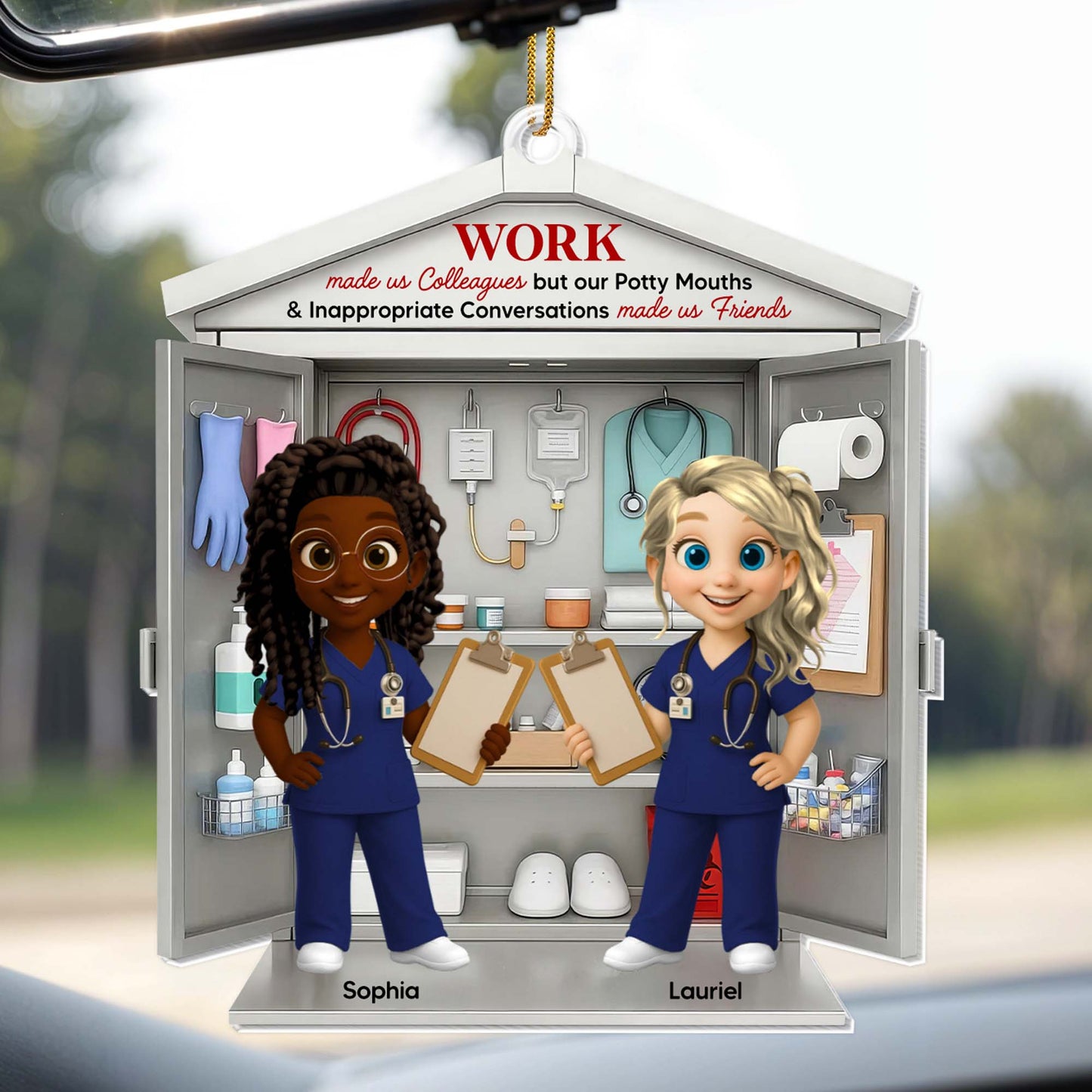 Colleagues To Friends With Potty Mouths & Conversations Nurses