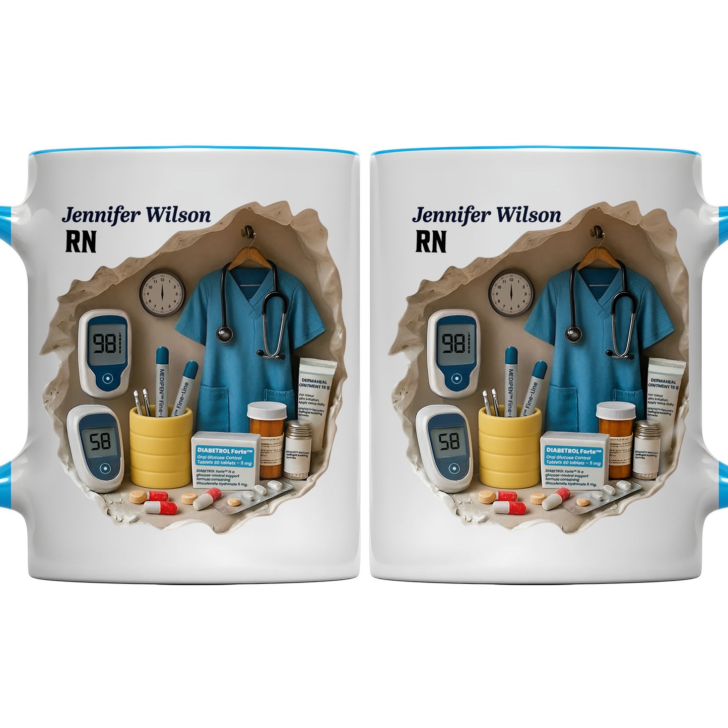 To A Special Nurse, Your Dedication With Medical Instruments