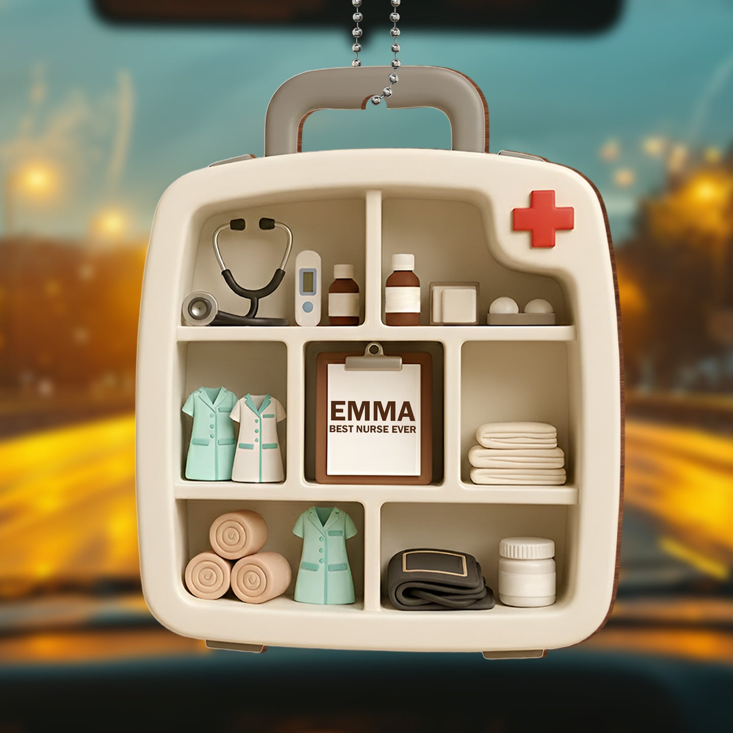 Best Nurse Ever, Stethoscope And Medical Supplies