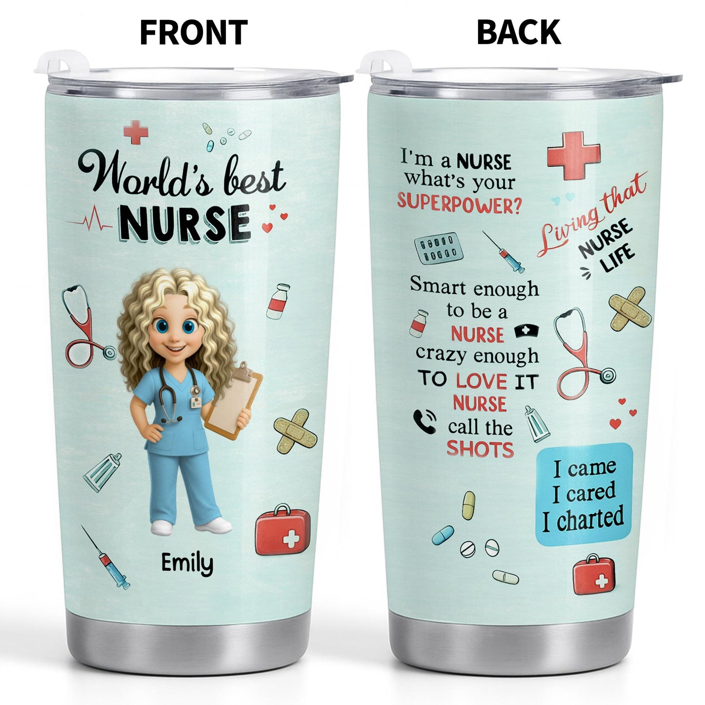 World's Best Nurse, Medical Symbols