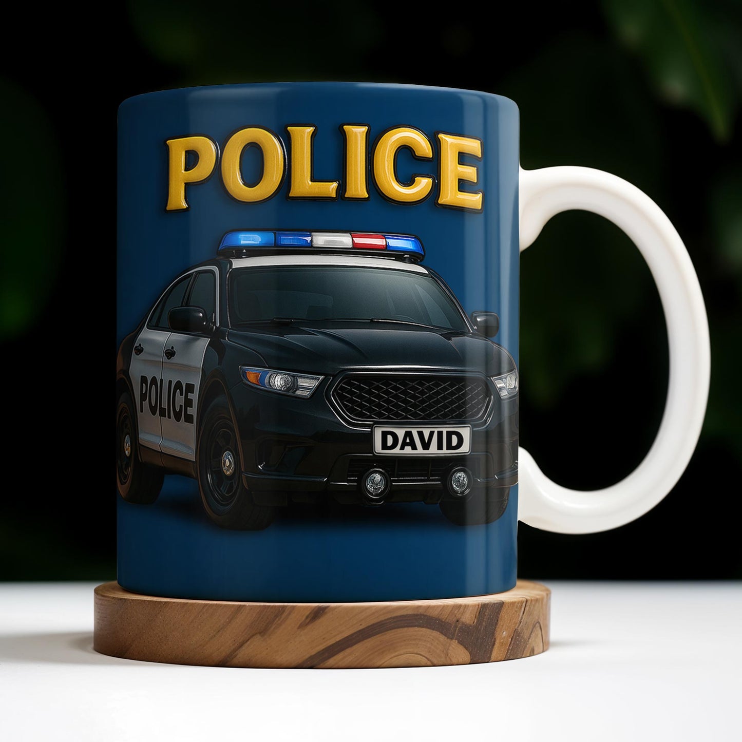 Police, Police Car And Siren