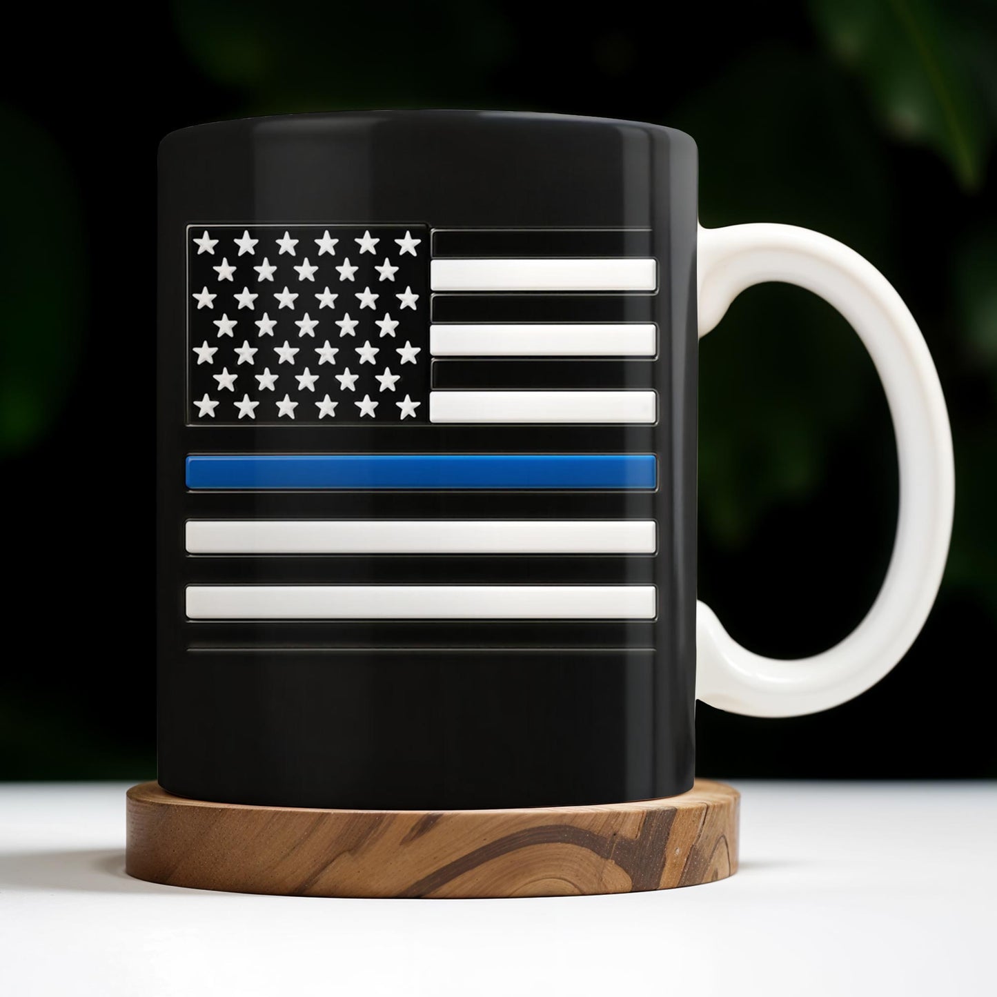 I Can't Fix Stupid But I Can Cuff It, Handcuffs and Thin Blue Line Flag