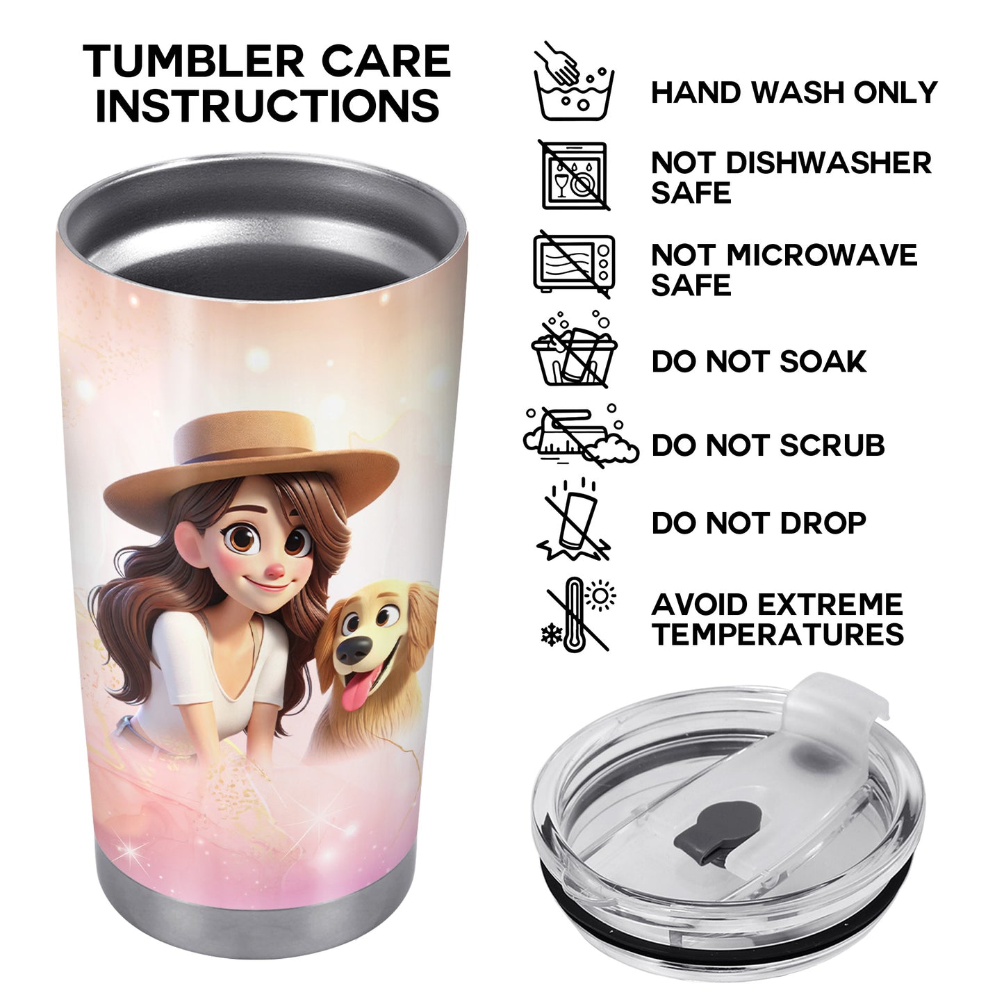 Lily & Charlie Stainless Steel Tumbler