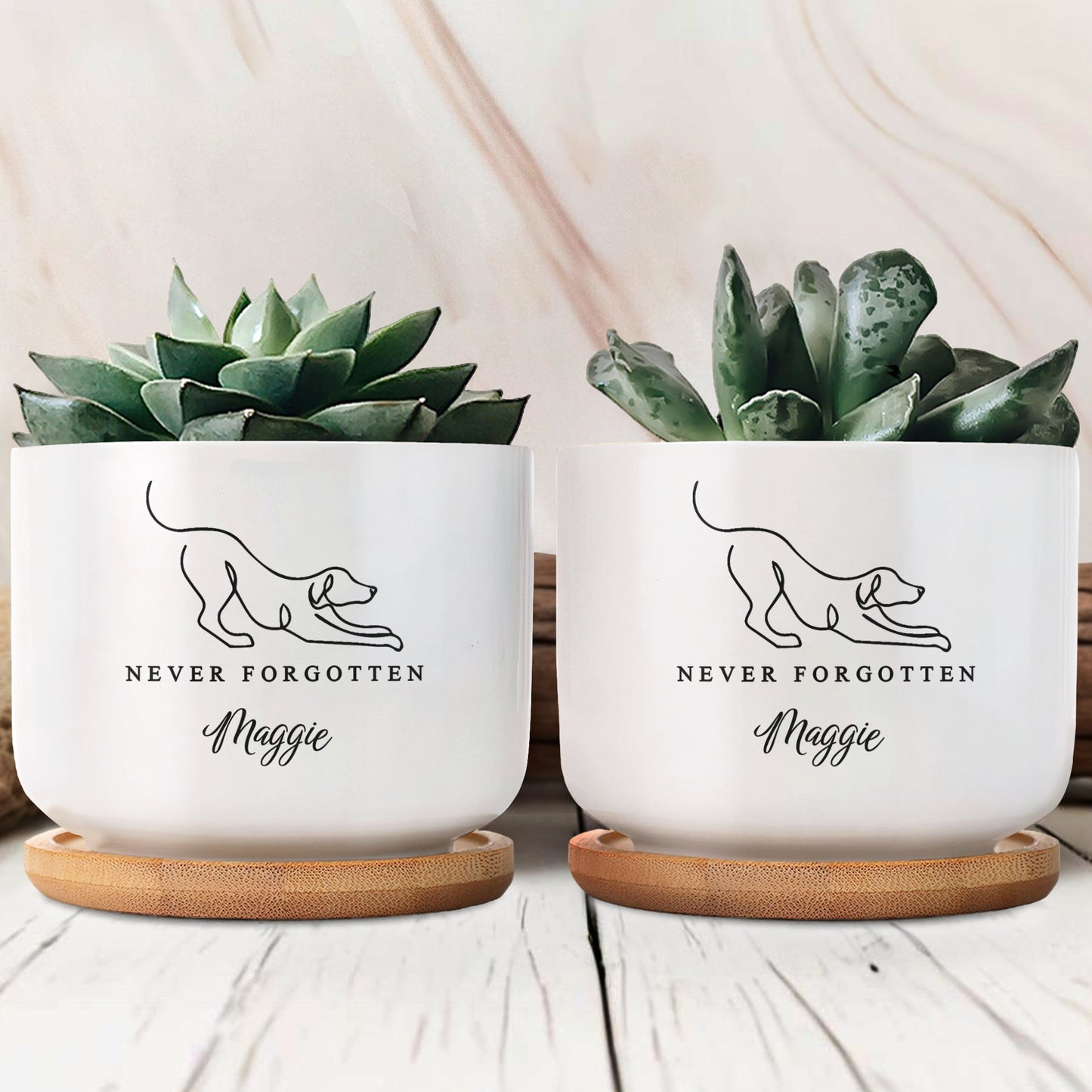 Never Forgotten, Dog And Paw Prints