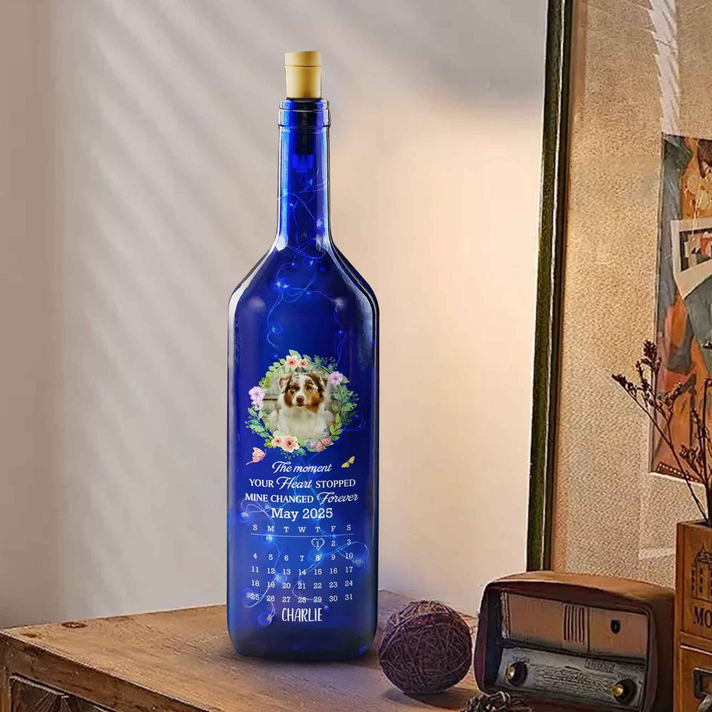 The Moment Your Heart Stopped, Dog And Flowers