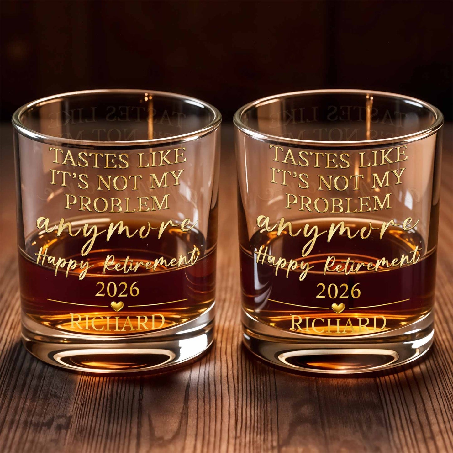 Tastes Like It's Not My Problem Anymore Glass