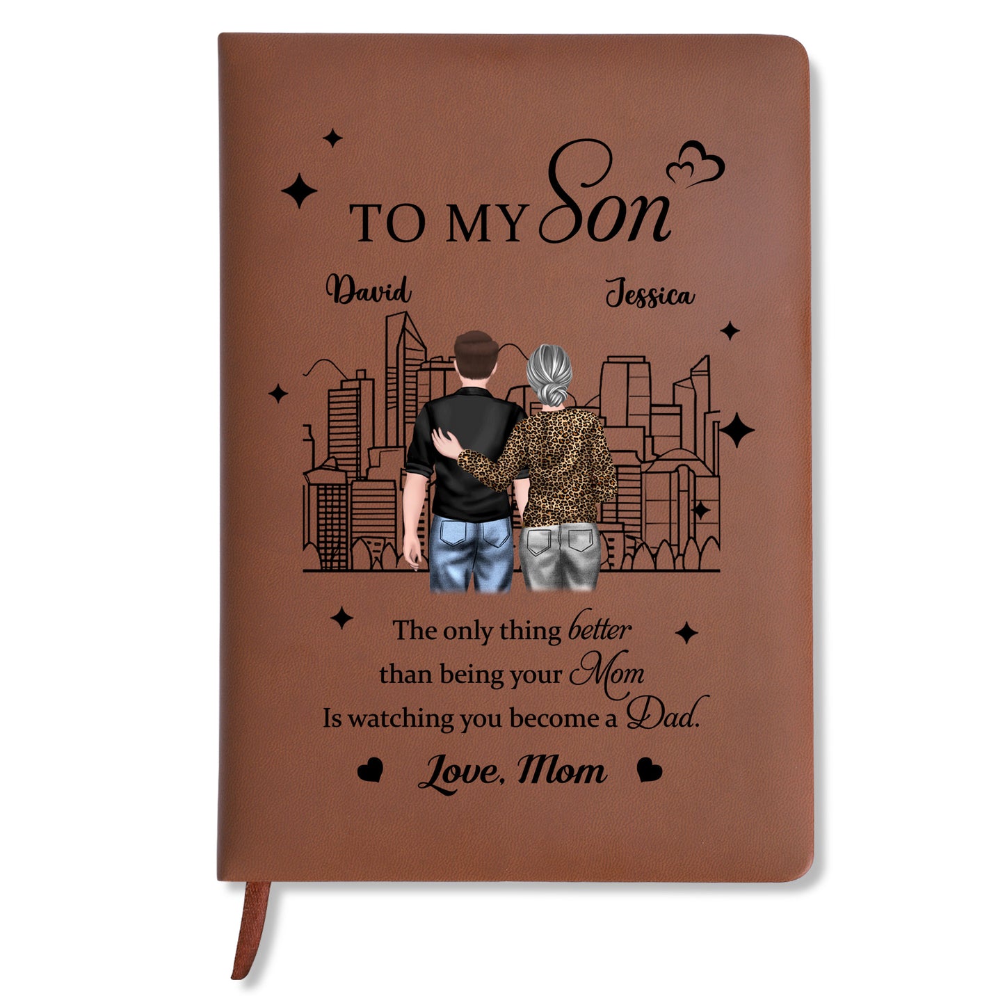 Love From Mom, Watching You Become a Dad, City Skyline