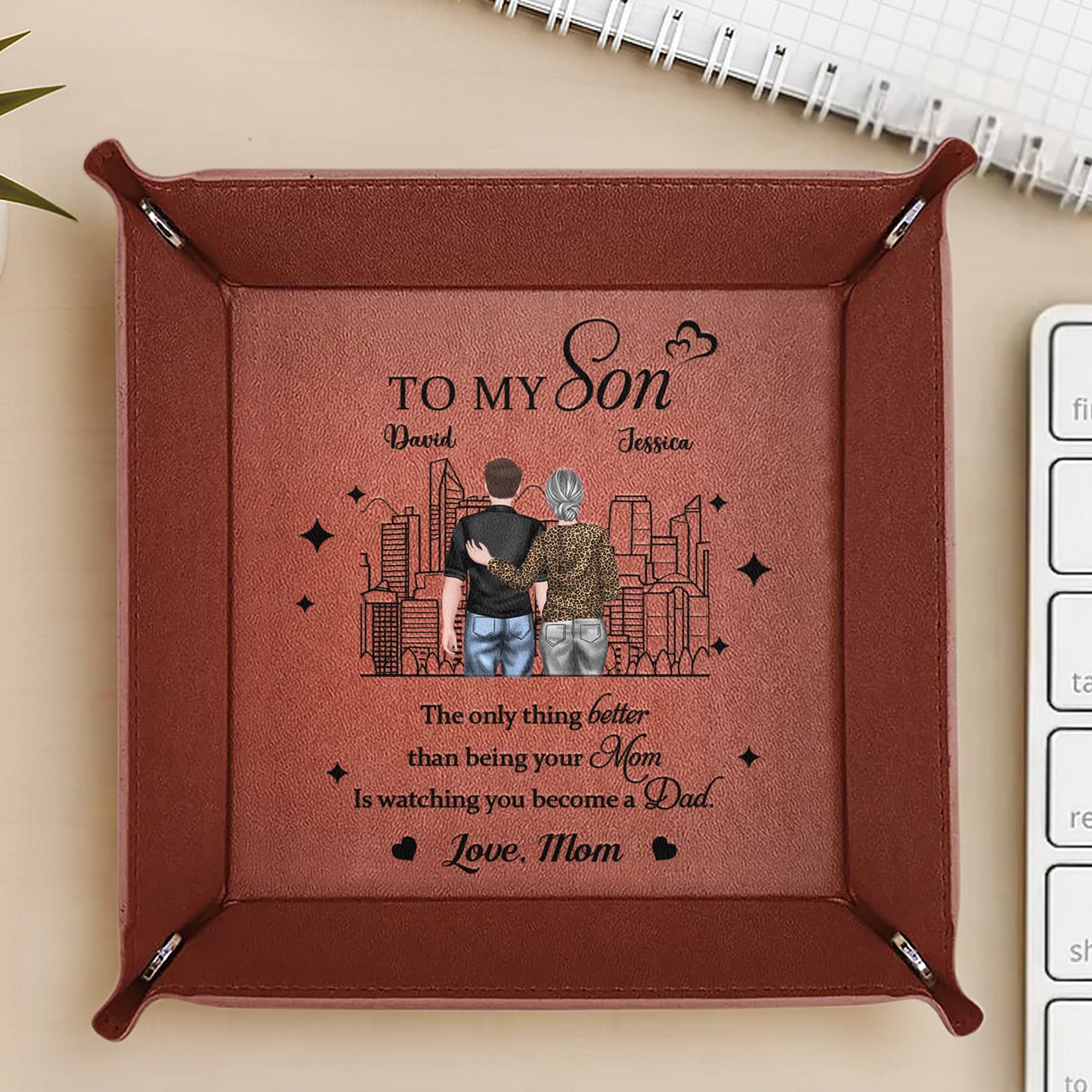 Watching You Become A Dad City Skyline