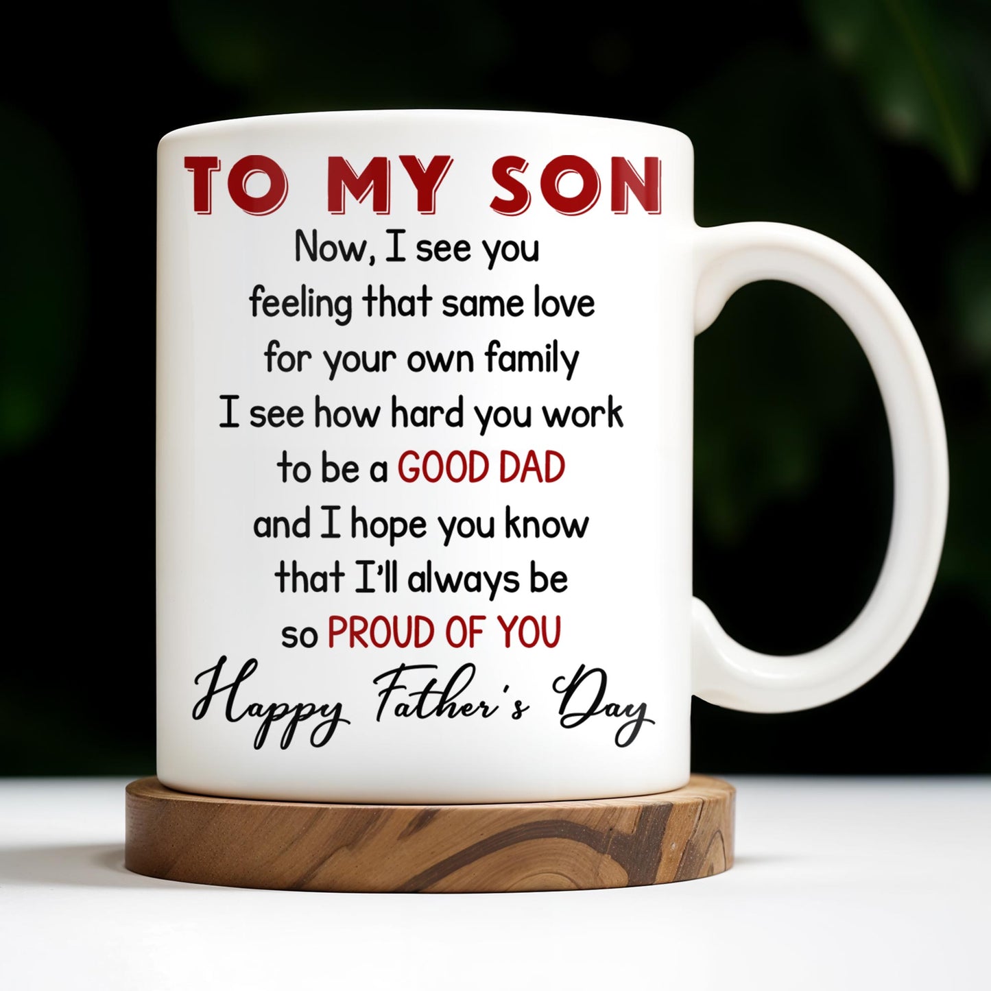 To My Son, Now, I See You Feeling That Same Love, Skyscraper