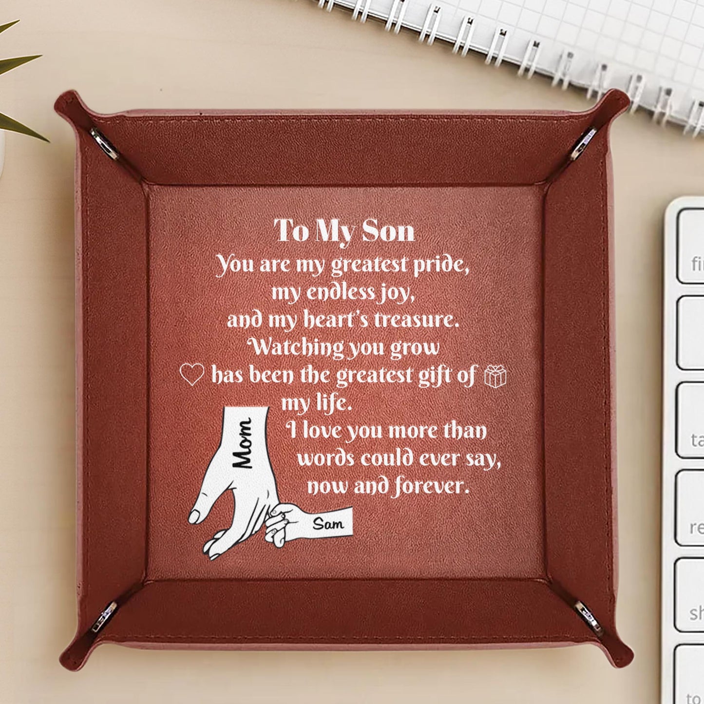 To My Son, Endless Joy And Greatest Pride, Hand Illustration