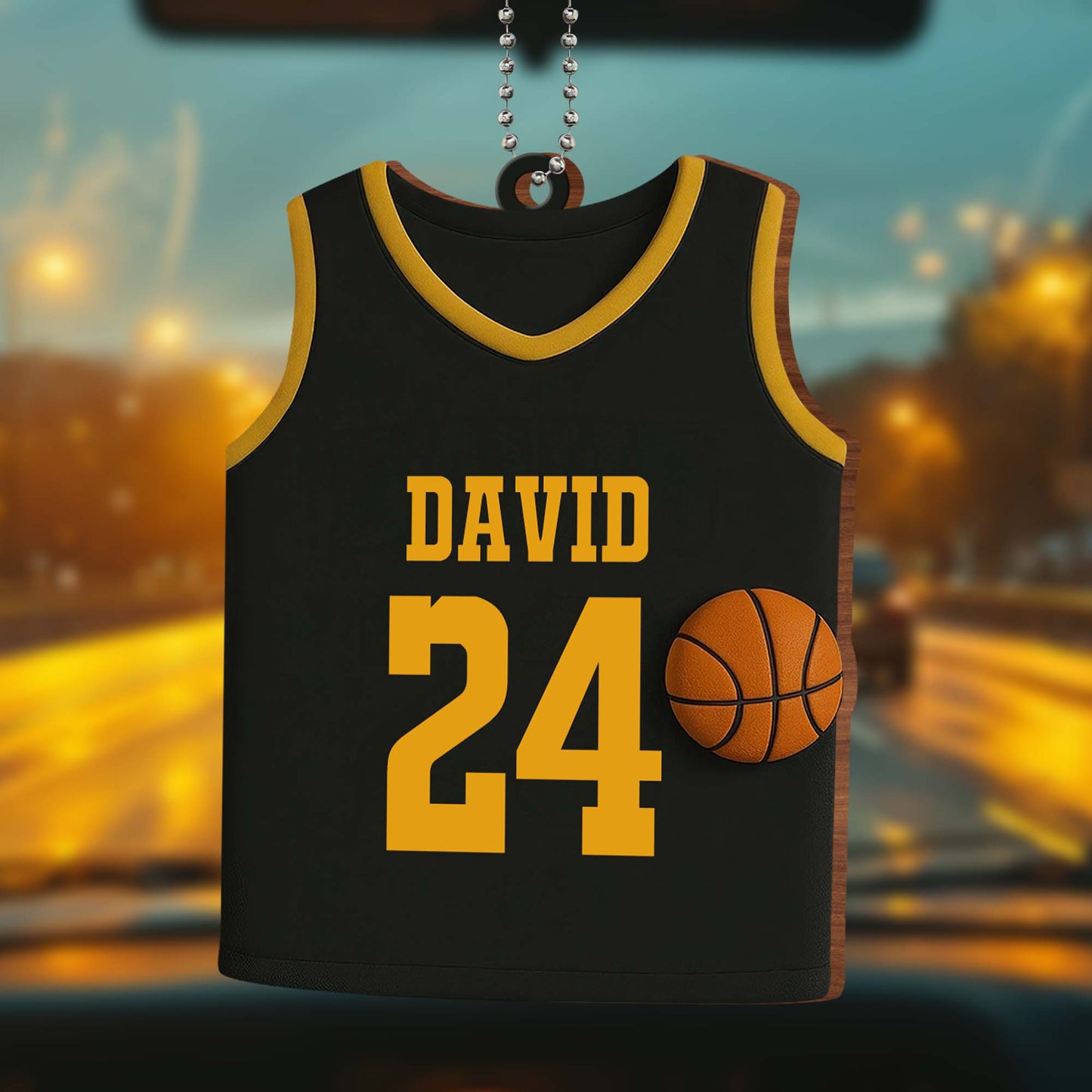 Celebrate Your Love For Basketball, Customizable Jersey and Basketball