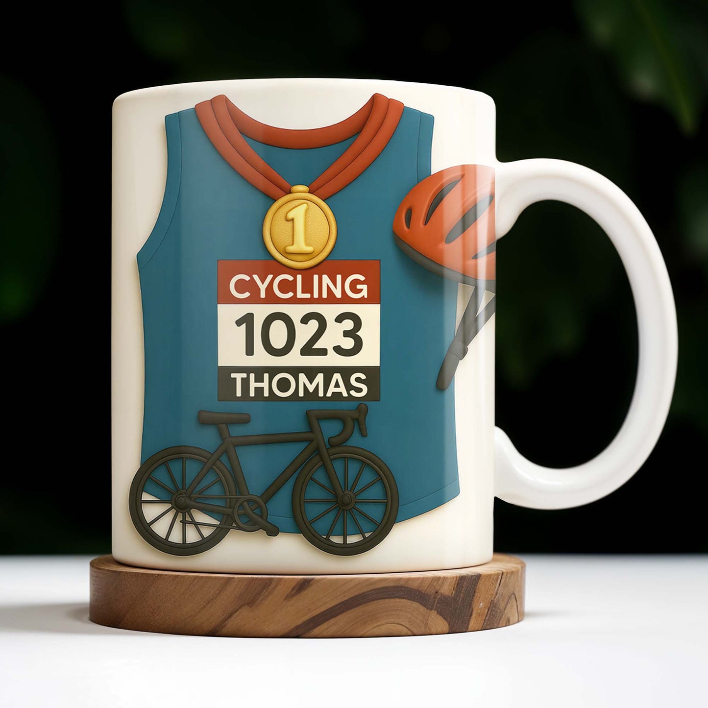 Celebrate Your Cycling Achievements With A Personalized Mug