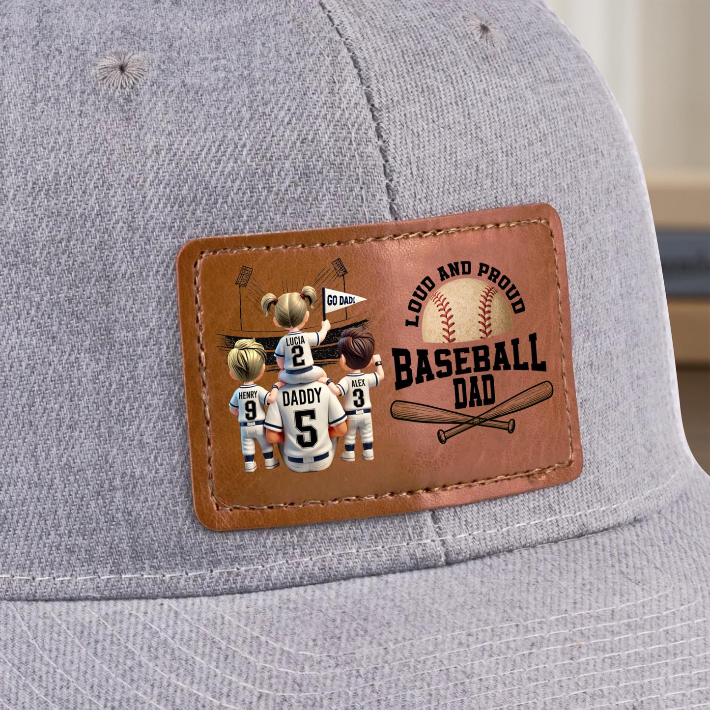 Loud And Proud Baseball Dad Hat