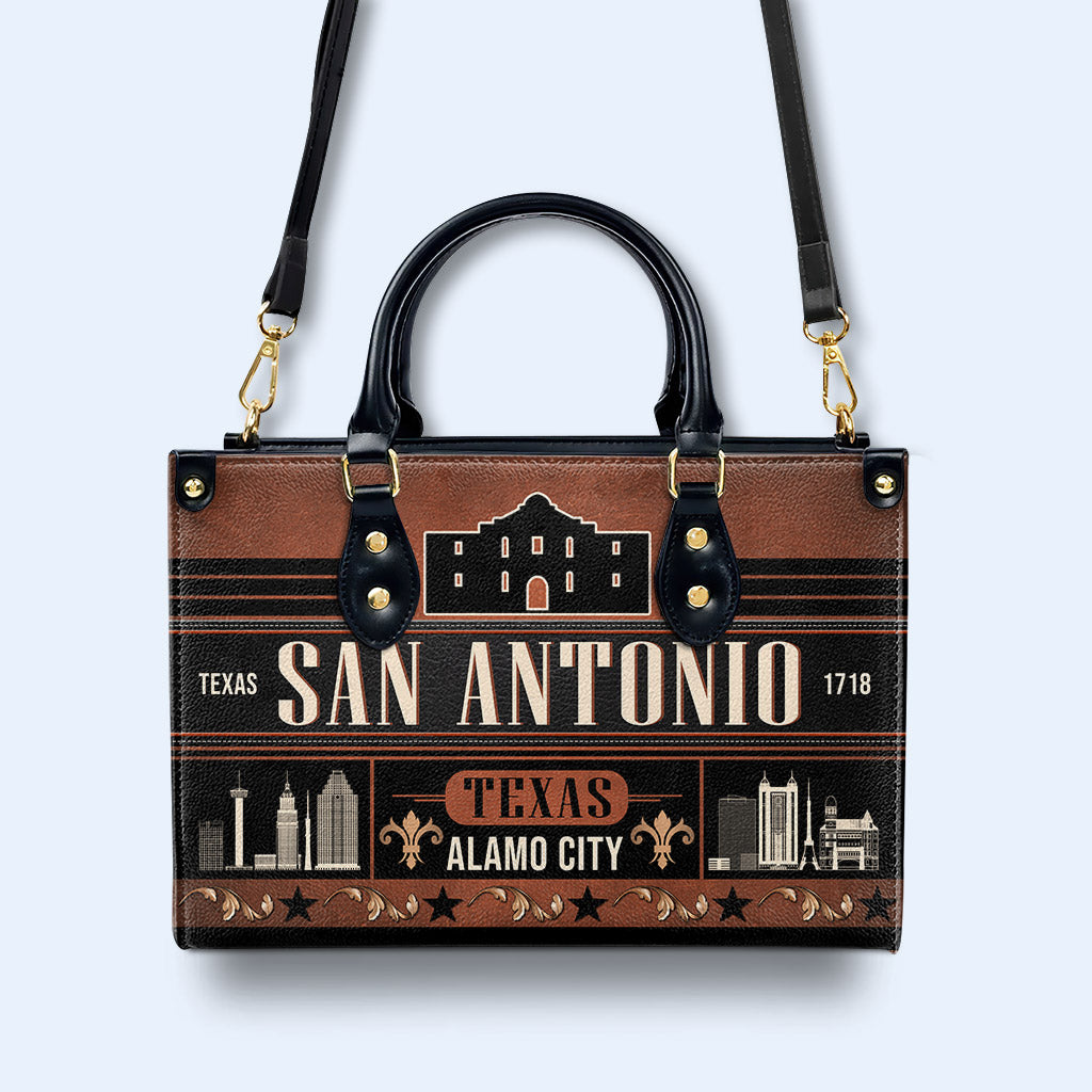 San Antonio - Leather Handbag - SA01