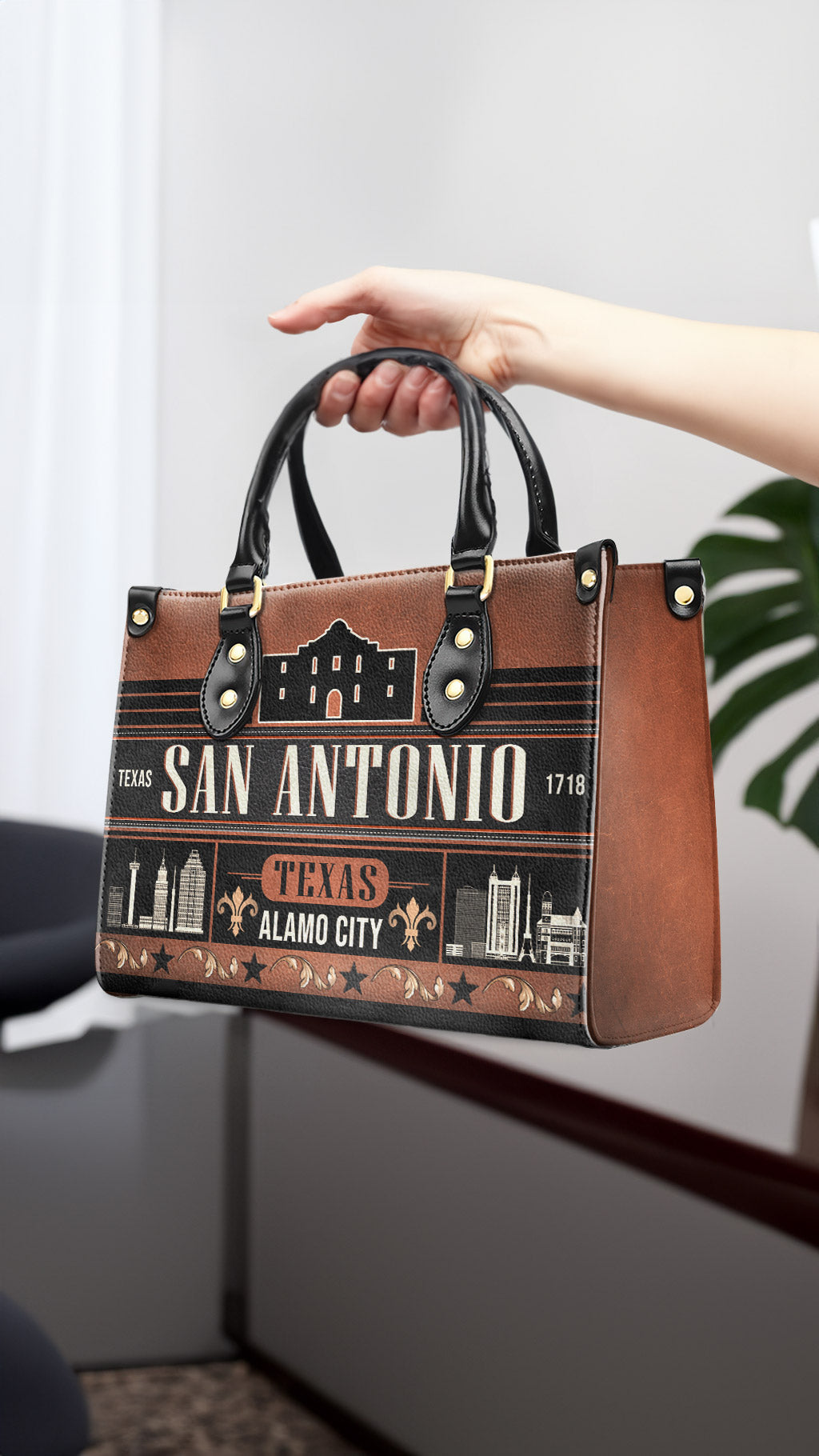 San Antonio - Sac à main en cuir - SA01