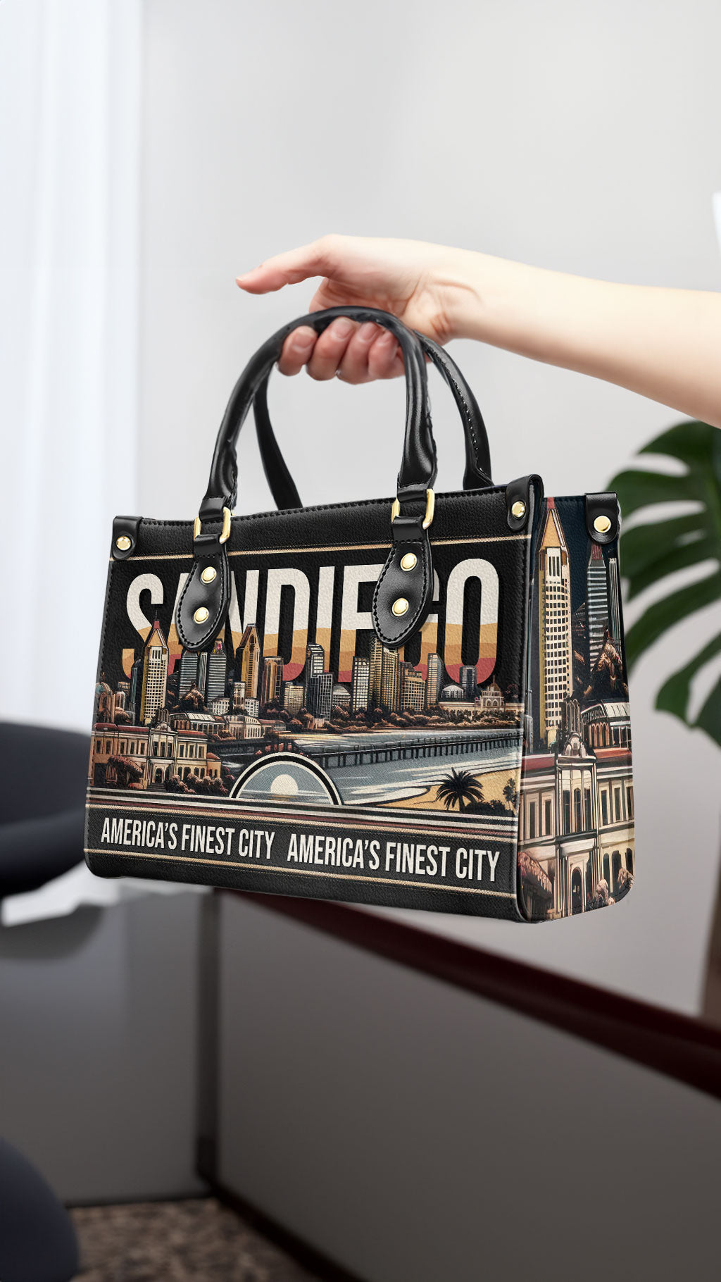 San Diego - Sac à main en cuir - SD01