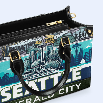 Seattle - Leather Handbag - ST01