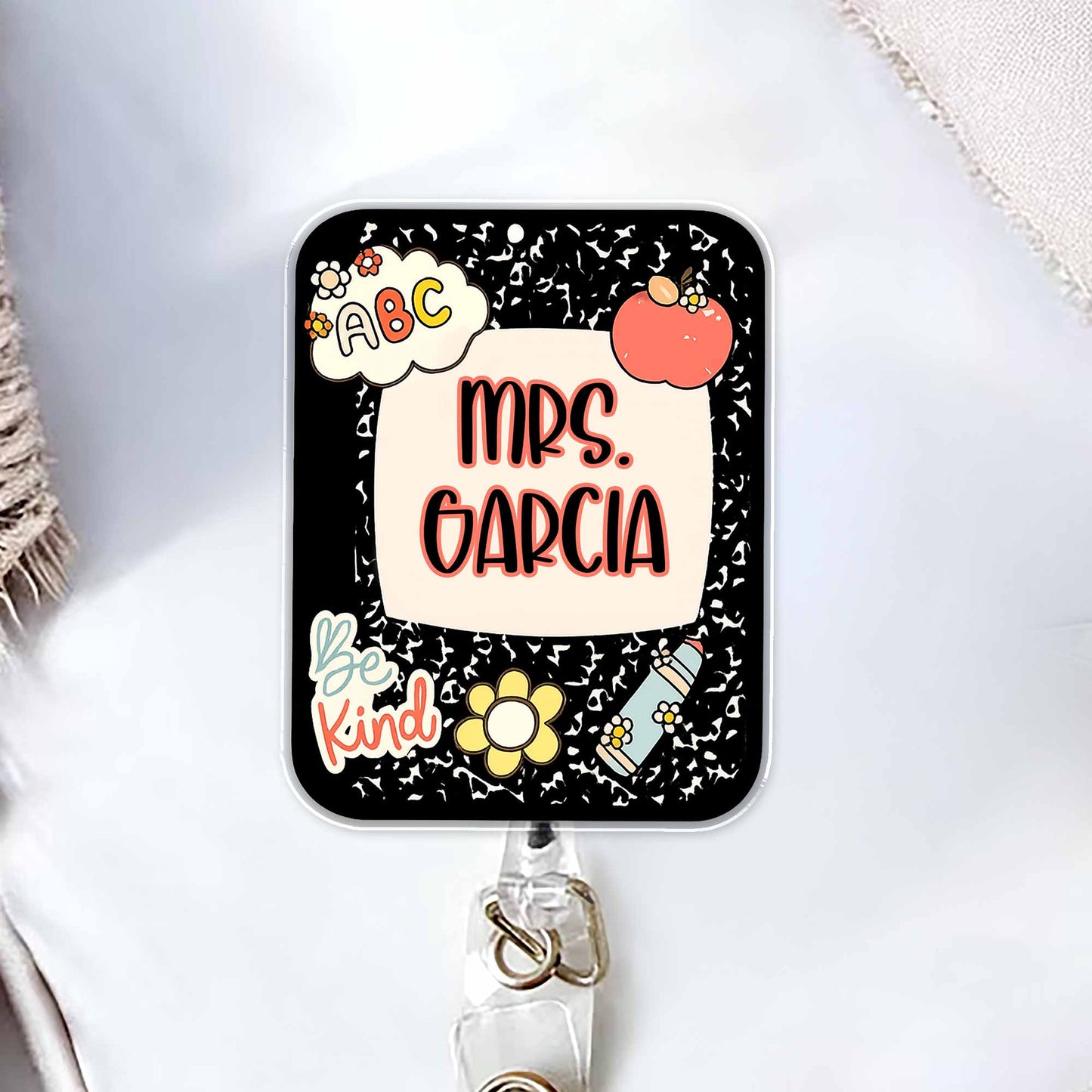 Customize With Your Own Special Message Decorated With Hearts And Flowers