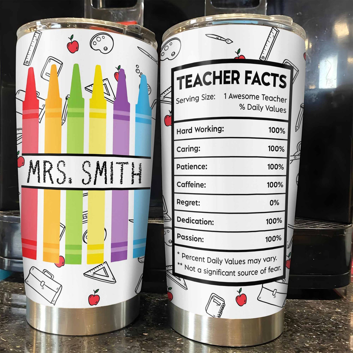 To Mrs. Smith, Crayons And School Supplies Inspiration