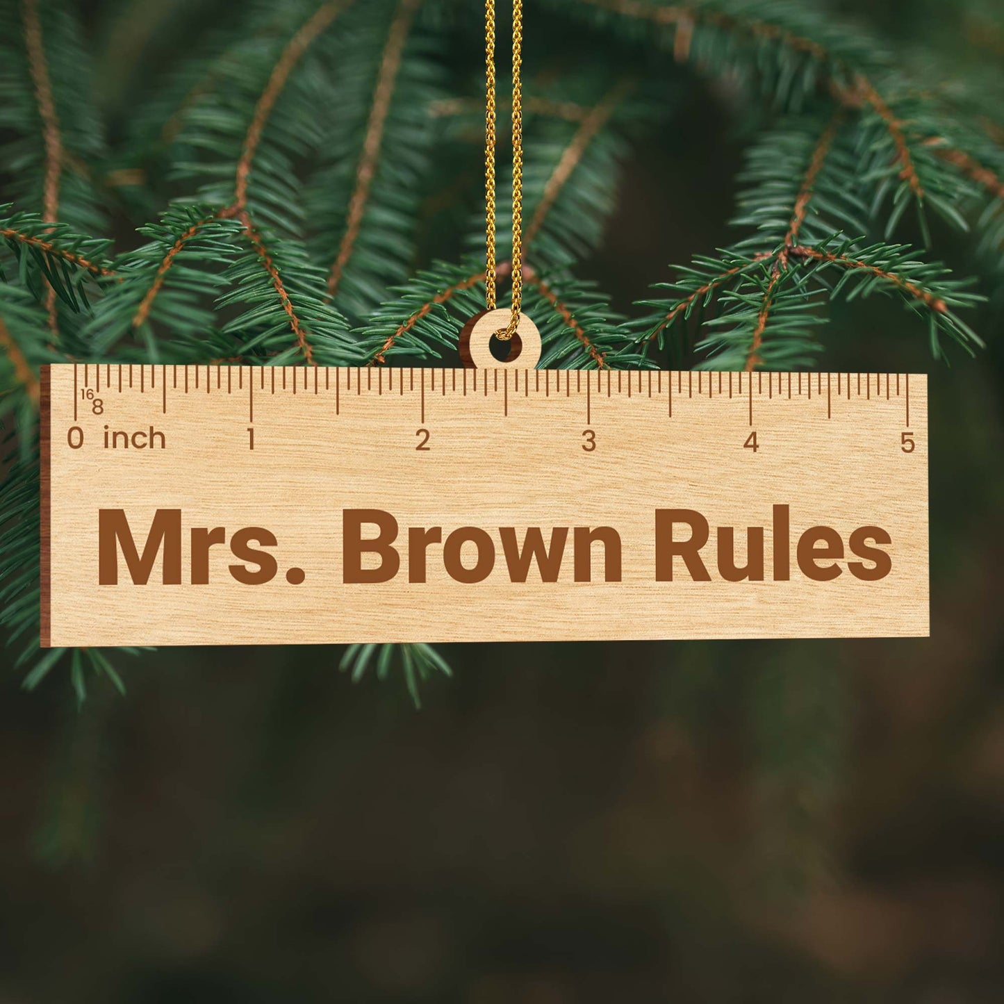 Mrs. Brown Rules Ruler Design