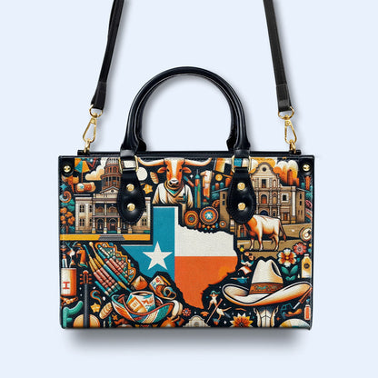Texas - Leather Handbag - TX01