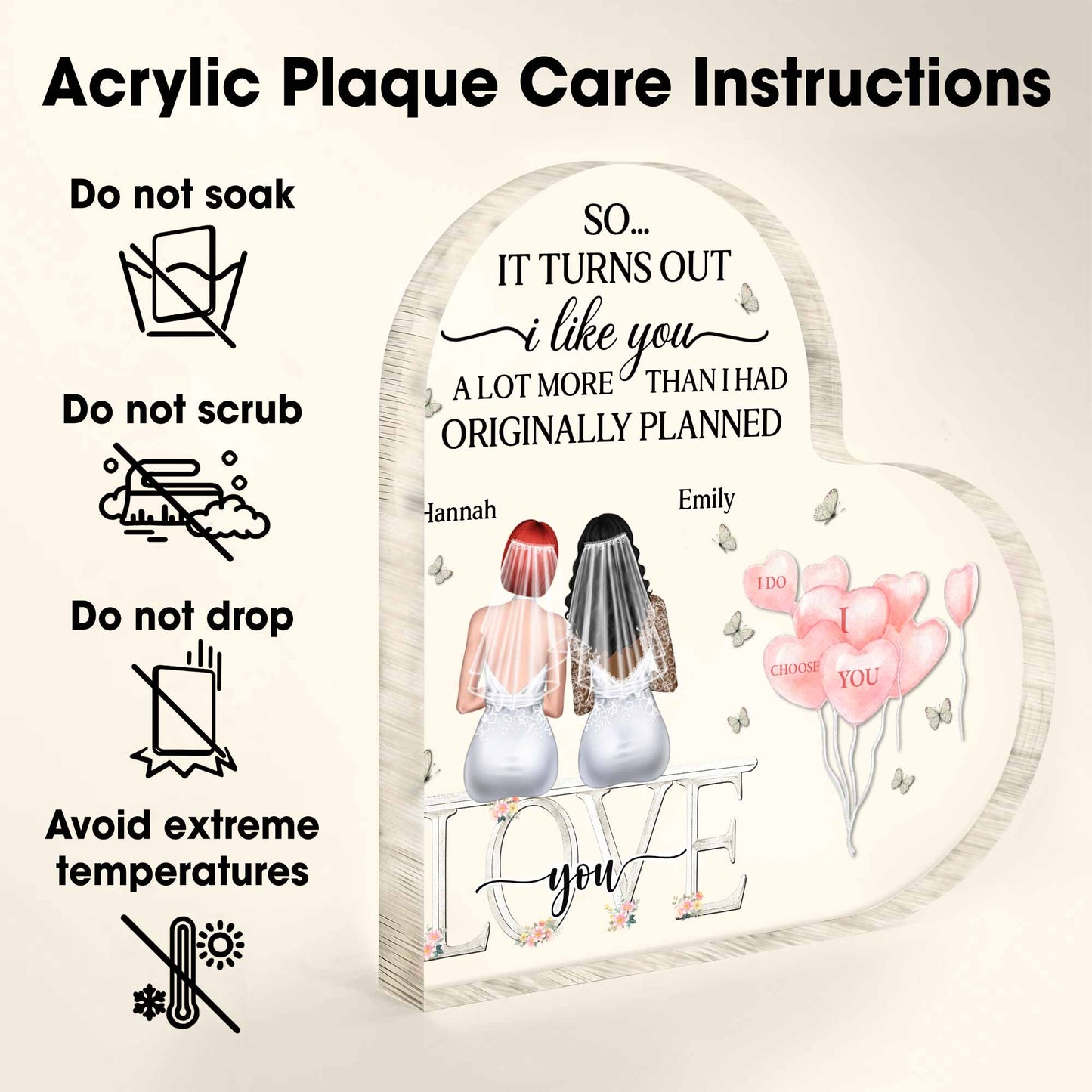 It Turns Out I Like You A Lot More Than Planned, Love You