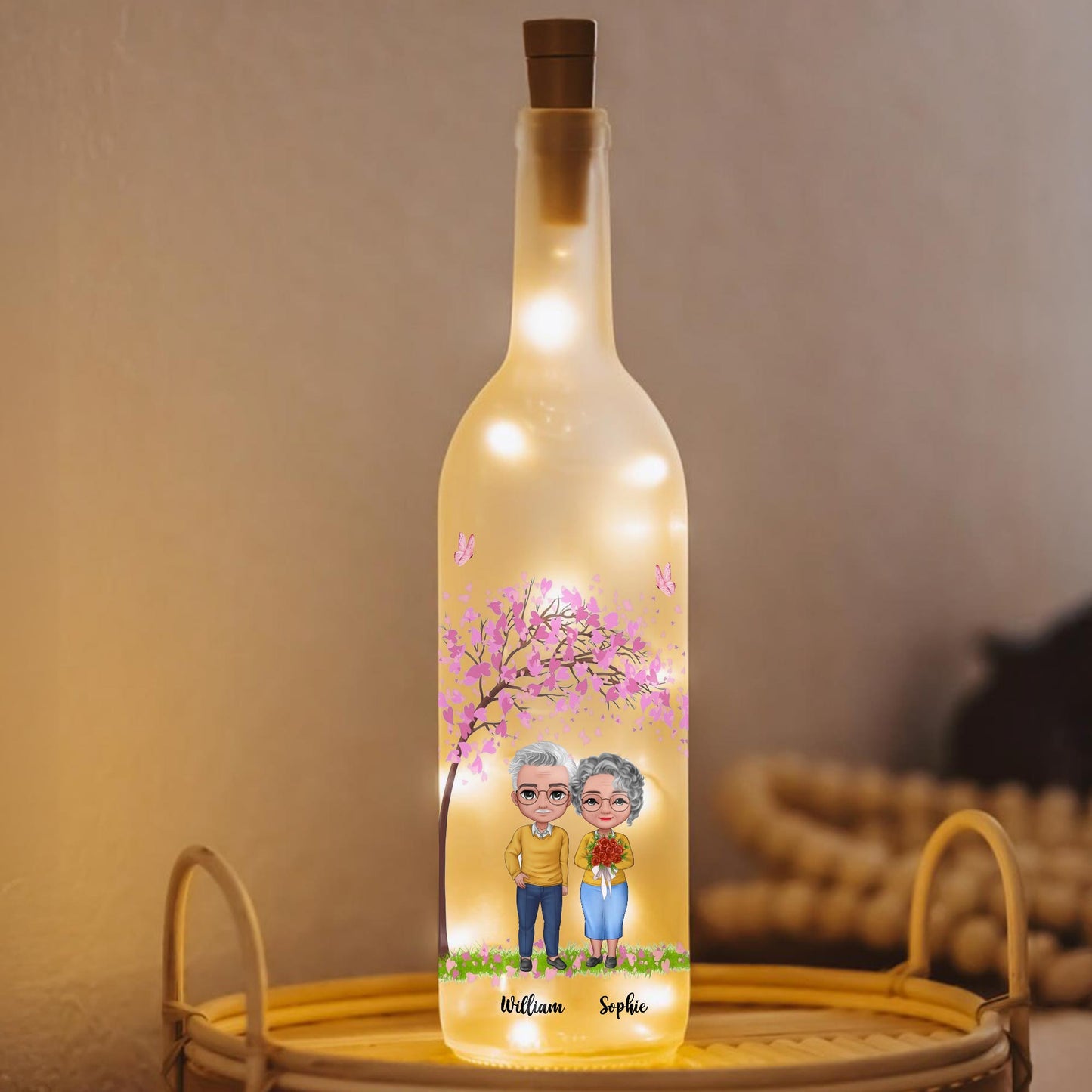 To My Wife, No Matter How Many Years Pass, Couple And Hearts