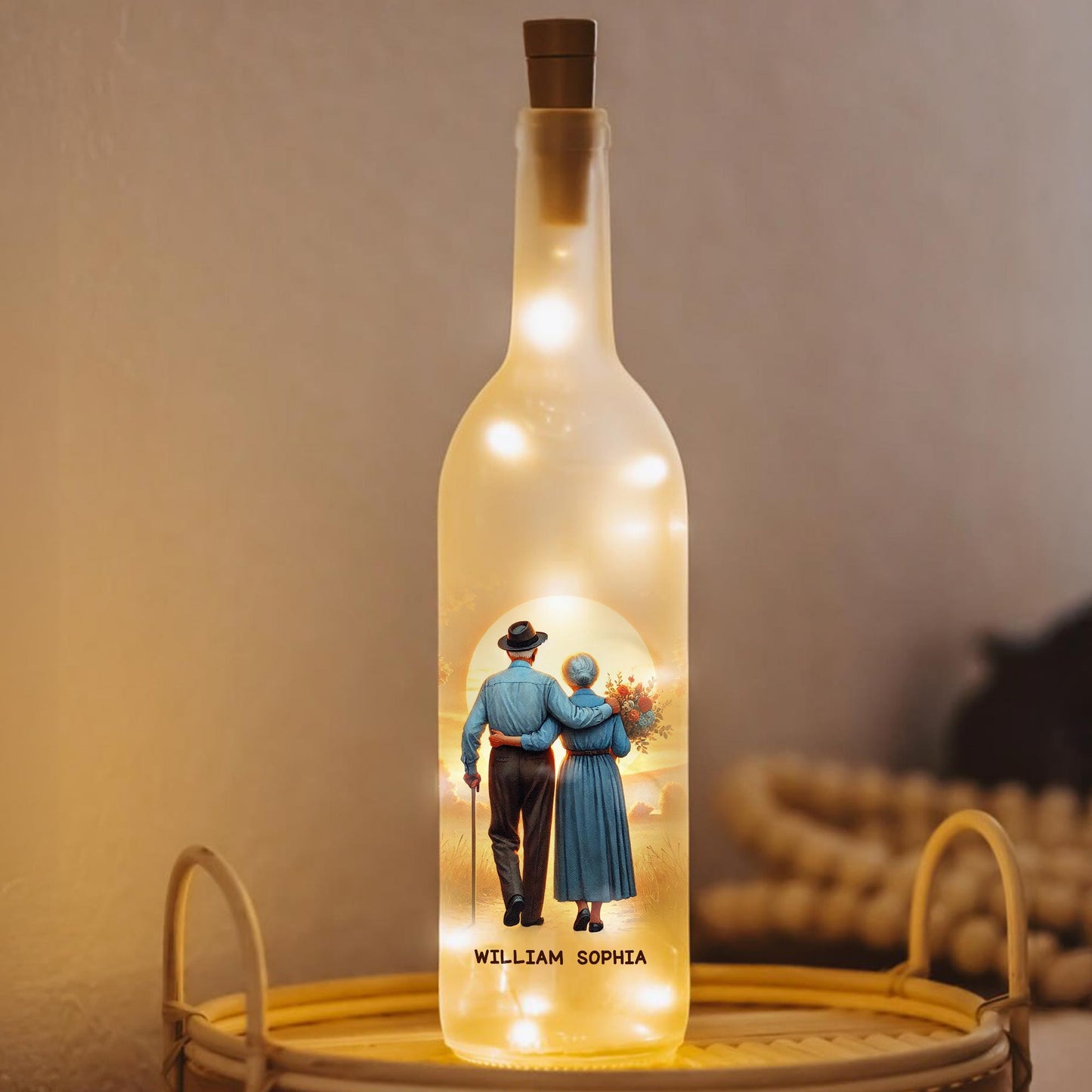 To My Wife, Our Home Ain't No Castle, Elderly Couple And Flowers