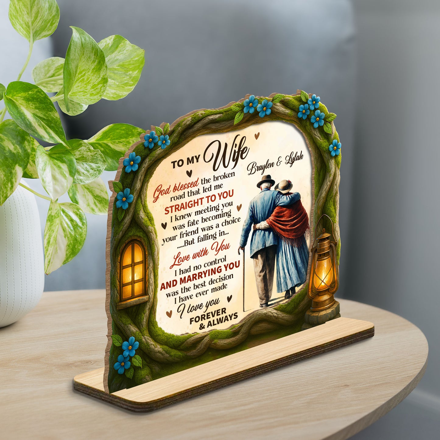 God Blessed The Broken Road That Led Me Straight To You