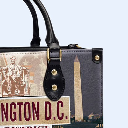 Washington D.C. - Leather Handbag - DC01