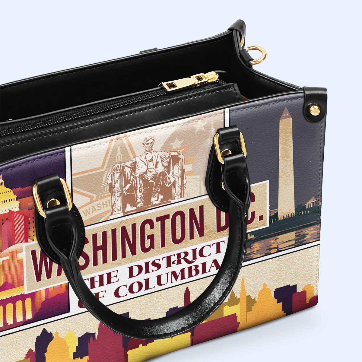 Washington D.C. - Leather Handbag - DC01