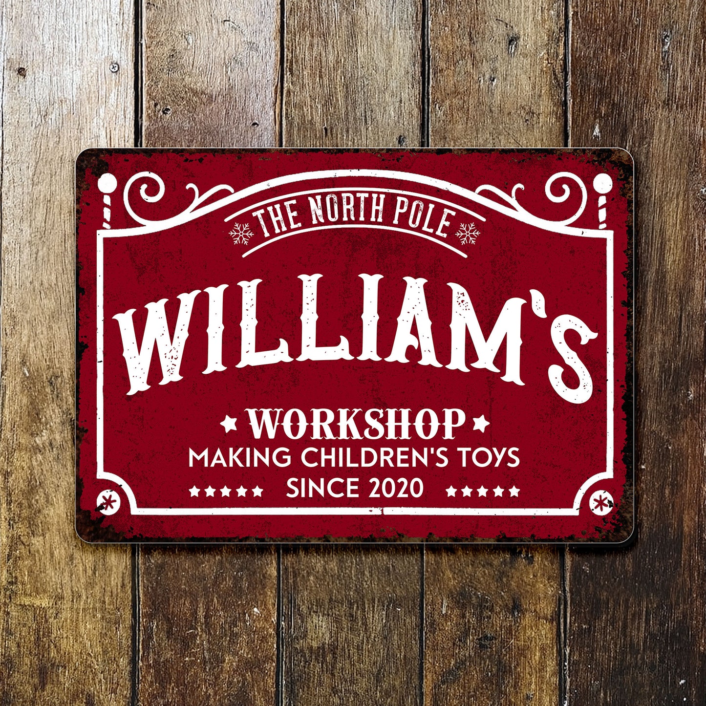 The North Pole Workshop Making Children's Toys