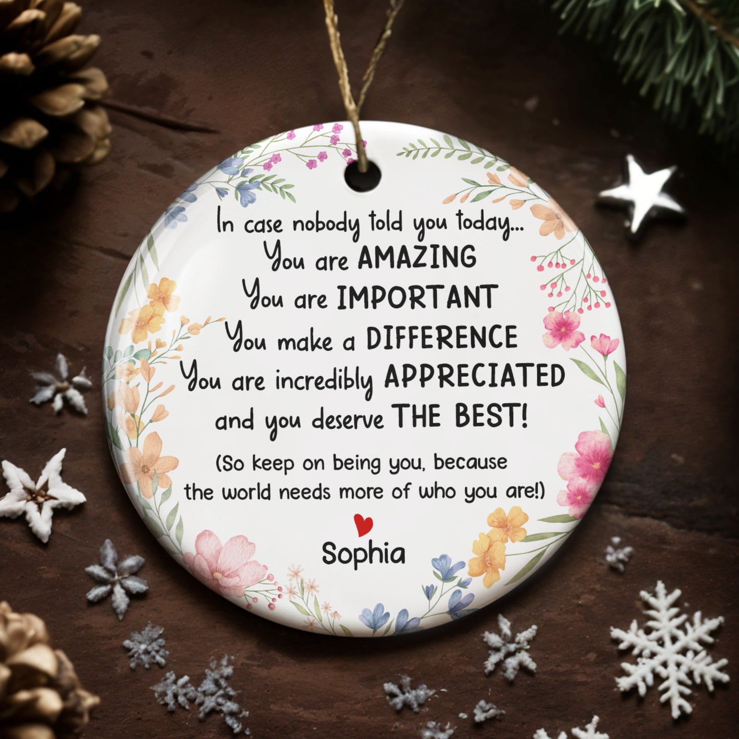 You Are Amazing, Important, And Appreciated