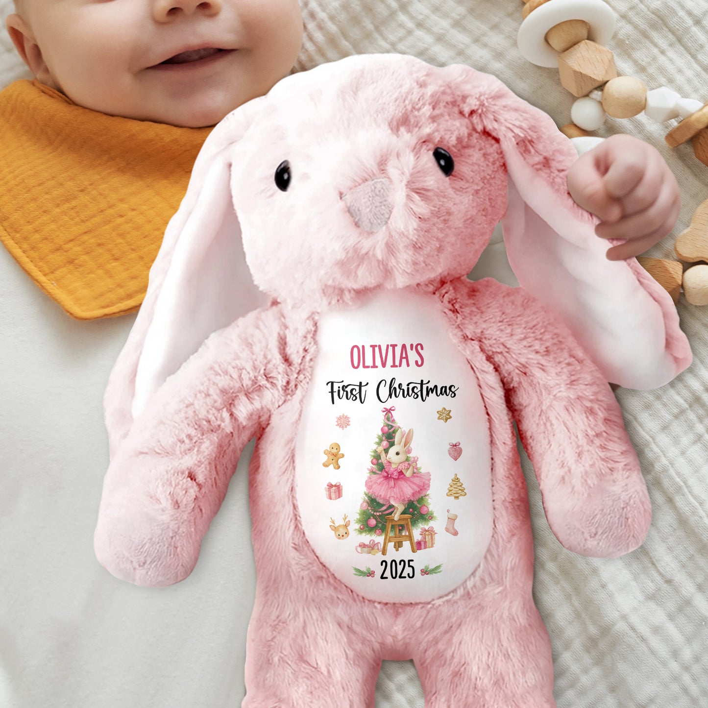 First Christmas With Christmas Tree And Gifts