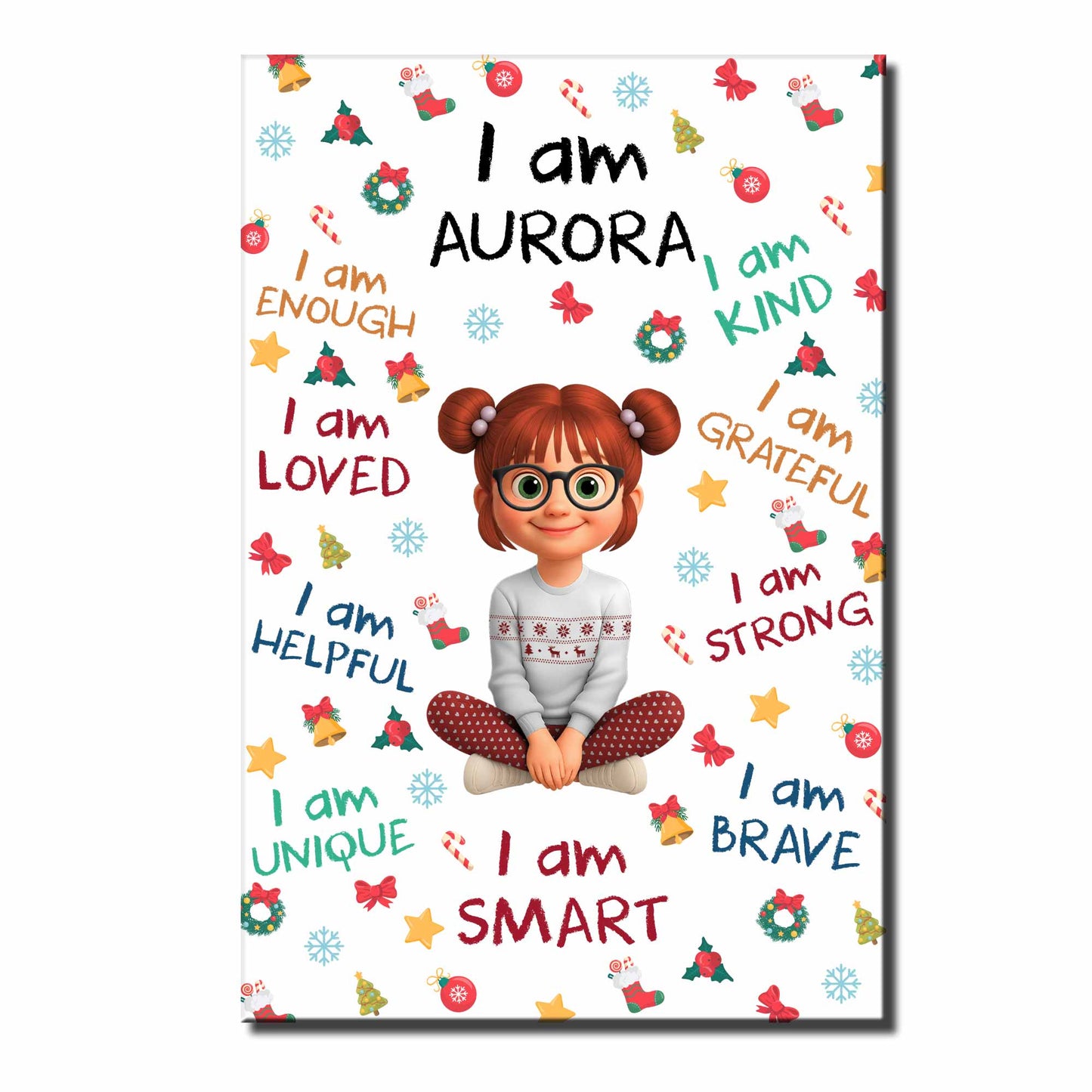 I Am Brave, Loved, Kind, And More, Empowering Girls