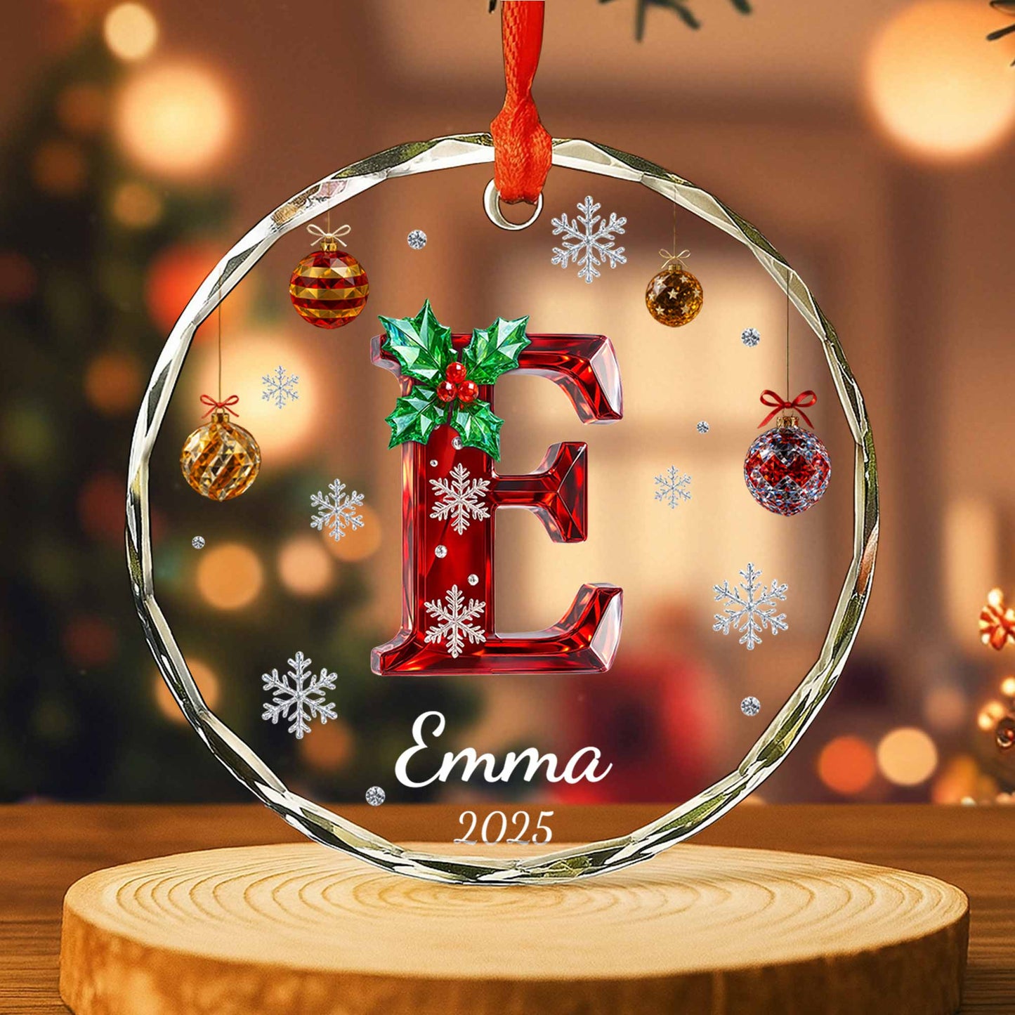 Celebrate A Special Holiday Season With Festive Holly And Snowflakes