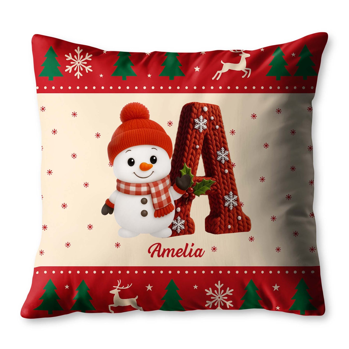 Celebrate The Warmth Of The Season With Snowman And Holiday Trees