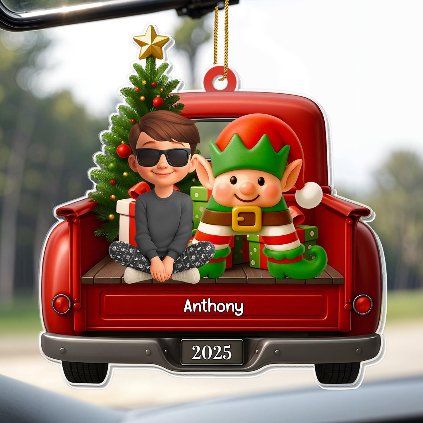 Celebrate A Magical Holiday Moment With A Christmas Scene