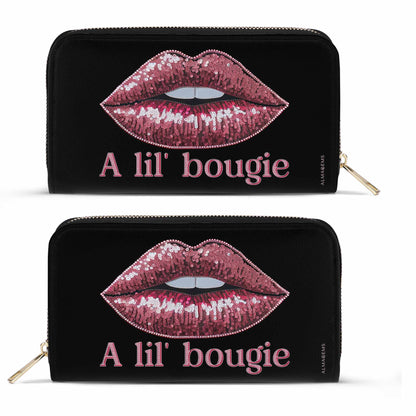 A Lil' Bougie - Leather Wallet - bougie01WL