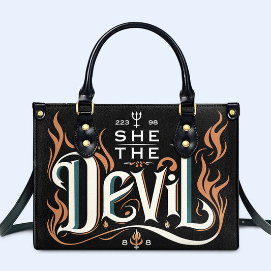 She - Bespoke Leather Handbag - devil01