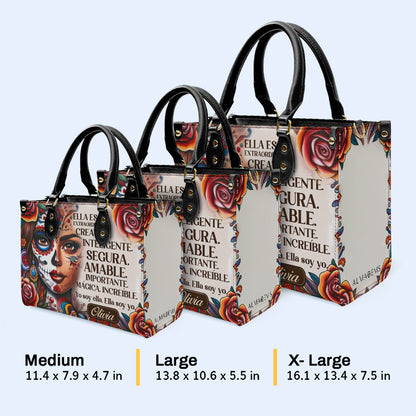 Ella Es - Personalized Leather Handbag - HG25