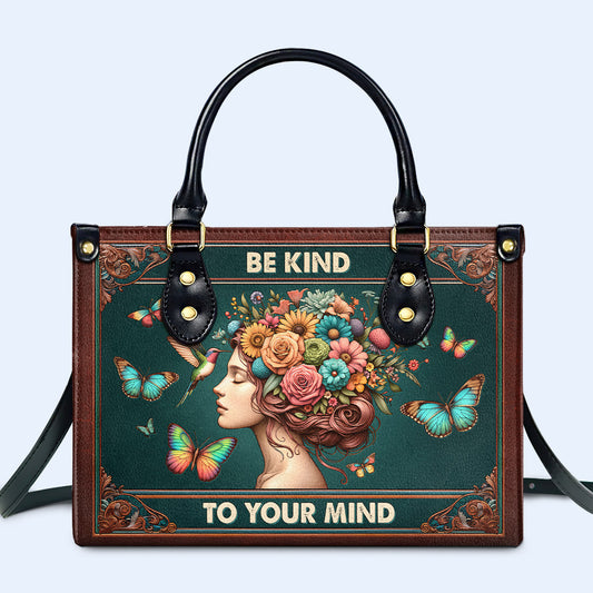 Be Kind - Hummingbird - Leather Handbag - hmb_bekind_3 ag23