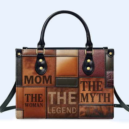 Mom The Legend - Leather Handbag - mom_legend_1