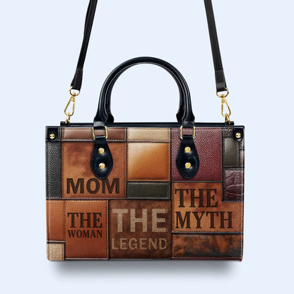 Mom The Legend - Leather Handbag - mom_legend_1