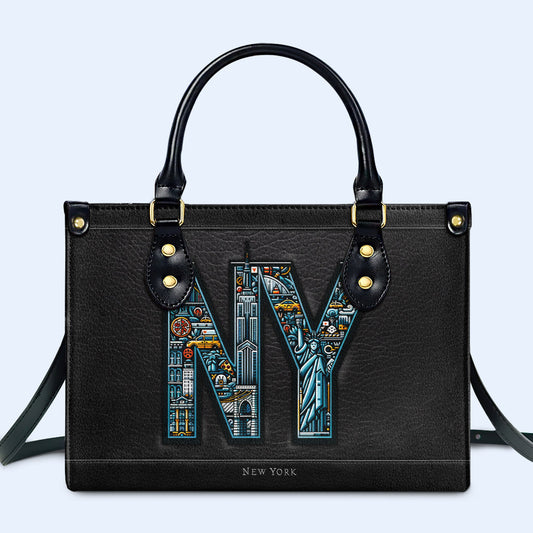 New York - Leather Handbag - NY01