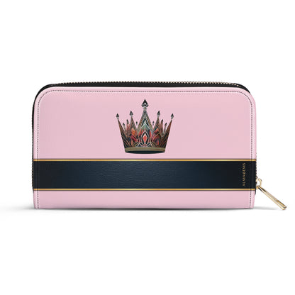 Queen Pink - New - Leather Wallet - queen02pinkWL