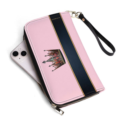 Queen Pink - New - Leather Wallet - queen02pinkWL