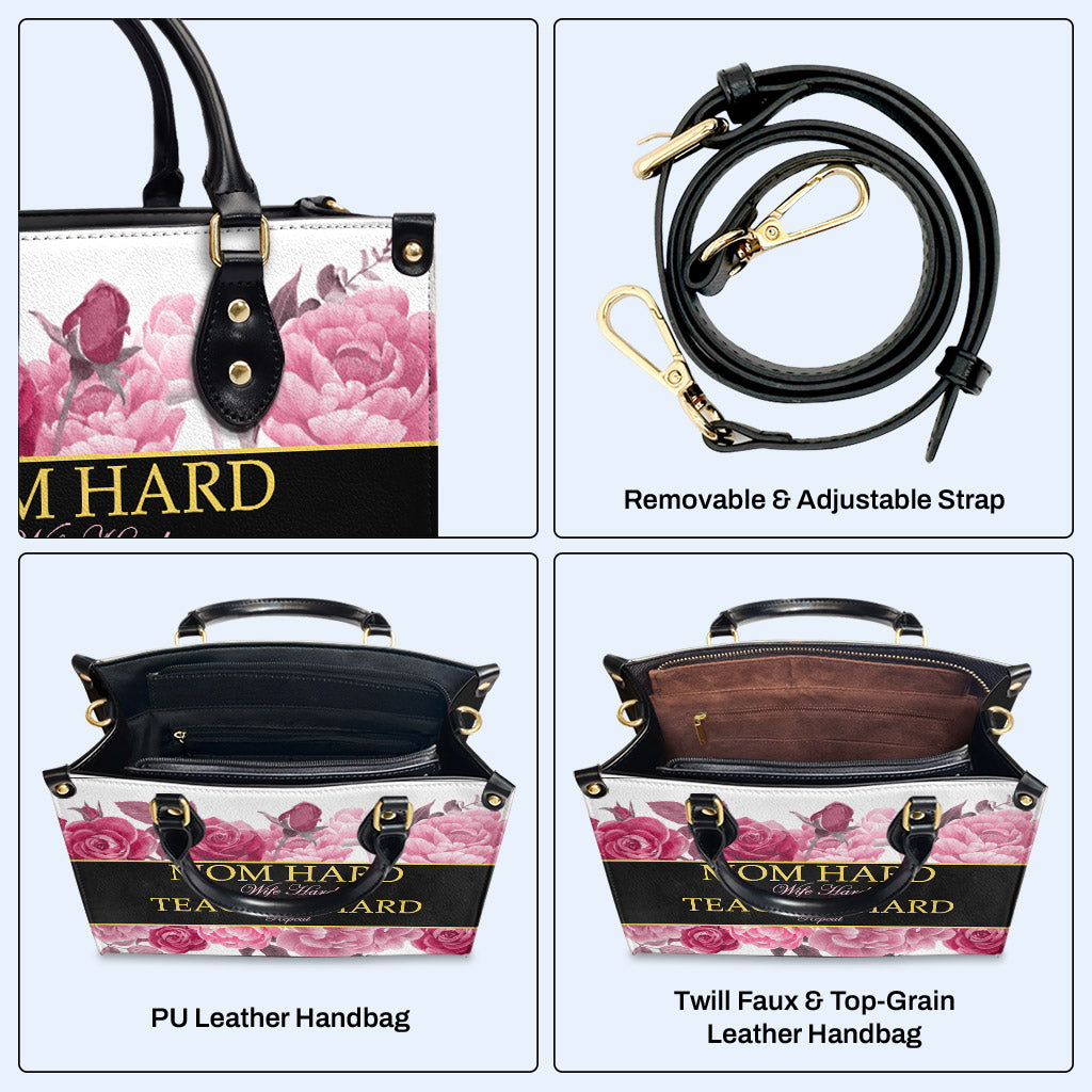 Queen Roses - New - Bespoke Leather Handbag - queen04