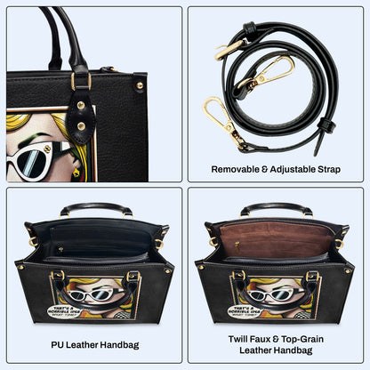 What Time - Bespoke Leather Handbag - whattime01