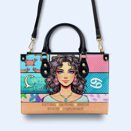Cancer Girl 01 - Bespoke Leather Handbag - z_can01